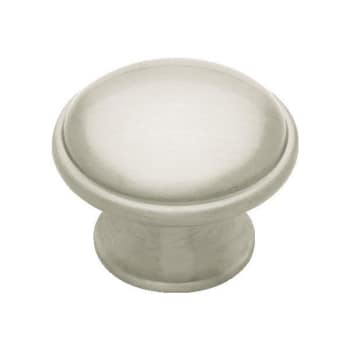 Image for Liberty Hardware 36mm Wide Base Round Knob, Satin Nickel, Package Of 25 from HD Supply