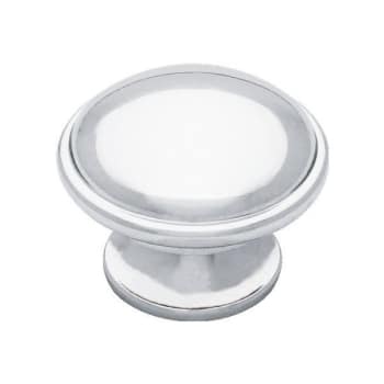 Image for Liberty Hardware 36mm Wide Base Knob, Chrome, Package Of 25 from HD Supply