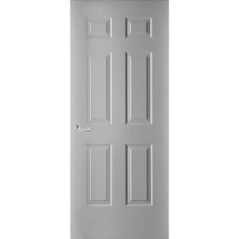 CECO® 36x80" 6-Panel 90 Minute Fire Door Cylindrical Prep