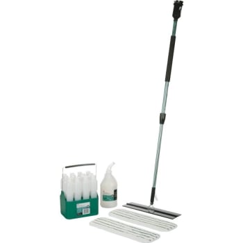Image for SKILCRAFT® Easy Scrub Express Starter Kit w/ 2 x 18" Mop Heads, Refill Fluid, and Training DVD from HD Supply