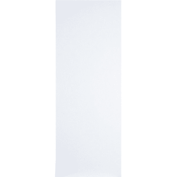 36 x 80 in. 1-3/8 in. Thick Flush Solid Core Hardboard Slab Door (Primed White)