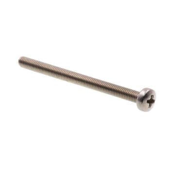 Image for Machine Screws Metric Pan/phillips Dr Grade A2-70 Ss M3-0.5 X 40mm Package Of 10 from HD Supply