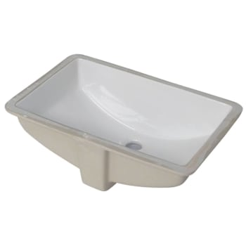 Seasons 18.75 In. Undermount Bathroom Sink White, Vitreous China, ADA