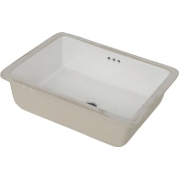 Seasons® Undermount Porcelain Lavatory Sink White 17 X 13