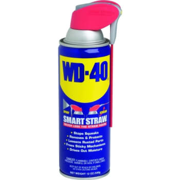Wd 40 Spray Lubricant With Smart Straw 12 Oz Hd Supply