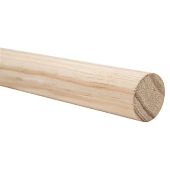 Image for Woodgrain Distribution 1-1/4"X10' Wood Closet Rod from HD Supply