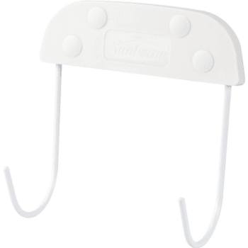 Image for Sunbeam Iron Wall Bracket, White, Case Of 24 from HD Supply