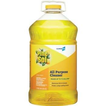 Pine-Sol® 1.12 Gallon Multi-Purpose Cleaner Lemon Scent (3-Case)