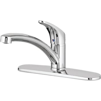 Image for American Standard Colony Pro Single Handle Kitchen With Deck Plate - Chrome from HD Supply