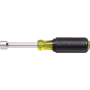 Image for Klein Tools® 7/16" Hollow Nut Driver, 3" Shaft, Cushion-Grip Handle from HD Supply