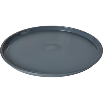Image for Hapco Essential 12" Round Tray With Spill Proof Rim, Graphite, Case Of 36 from HD Supply