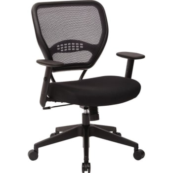 Worksmart Airgrid Back Managers Chair With Black Mesh Fabric Seat