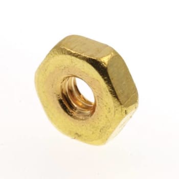 Image for Machine Screw Hex Nuts, #4-40, Solid Brass,Package Of 100 from HD Supply