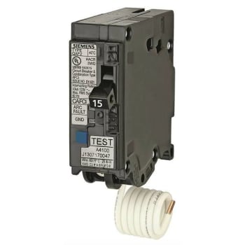 Image for Circuit Breaker, 15 Amp, Single Pole Combination Afci from HD Supply