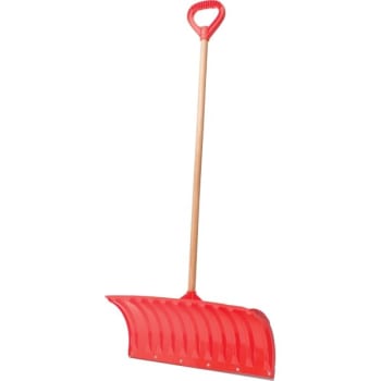 Image for Bigfoot 25" Poly Snow Pusher Shovel With Metal Edge from HD Supply