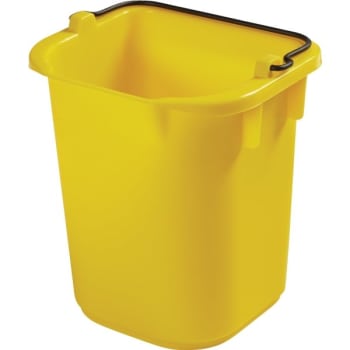 Image for Rubbermaid 5 Quart Heavy-Duty Cleaning Pail (4-Pack) (Yellow) from HD Supply