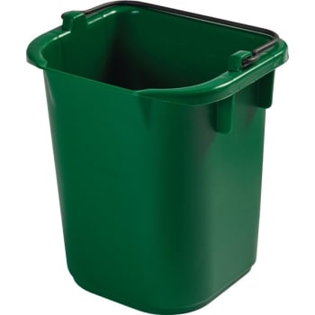 Image for Rubbermaid 5 Quart Heavy-Duty Cleaning Pail (4-Pack) (Green) from HD Supply