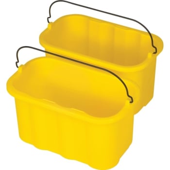 Image for Rubbermaid 10 Quart Sanitizing Caddy (6-Pack) (Yellow) from HD Supply