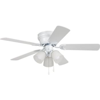 Image for Seasons® 42 in. 5-Blade LED Ceiling Fan w/ Light (White/Maple) from HD Supply