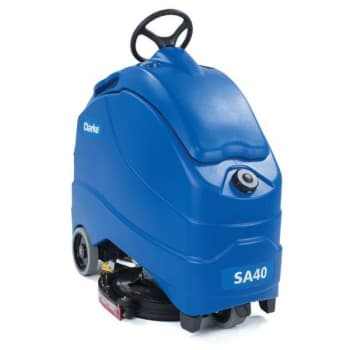 Image for Clarke Sa40™ 20 Inch Stand-On Disc Scrubber, 4x6v, 208 Ah Wet Batteries from HD Supply
