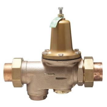 Image for Watts® 25AUB-Z3 Double Union Solder Lead-Free Water Pressure Reducing Valve 3/4" from HD Supply