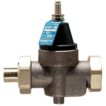 Image for Watts® LF45B Double Union Solder Lead-Free Water Pressure Reducing Valve 3/4" from HD Supply