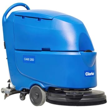 Image for Clarke Walk-Behind Battery Autoscrubber, Pad Assist, 2x12v 140 Ah Agm Batteries from HD Supply