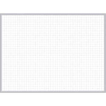 Image for Ghent® 1 X 1" Grid Whiteboard, 2 X 3', Aluminum Frame from HD Supply