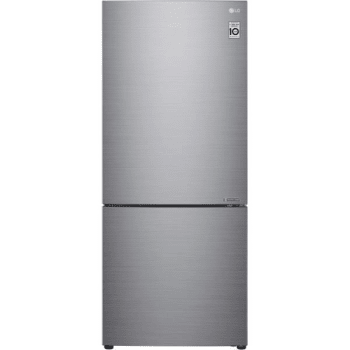 Image for Lg 14.7 Cu. Ft. Bottom Freezer Refrigerator In Platinum Silver from HD Supply