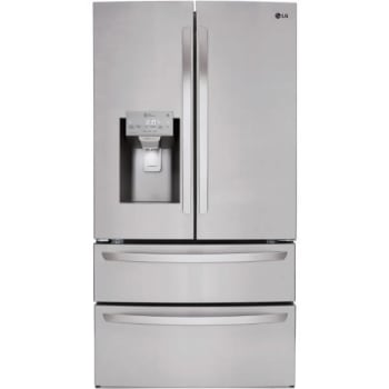 Image for LG 28-cu. ft. 4-Door French Door Refrigerator in Stainless S from HD Supply