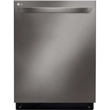 LG Top Control Dishwasher in Black Stainless Steel