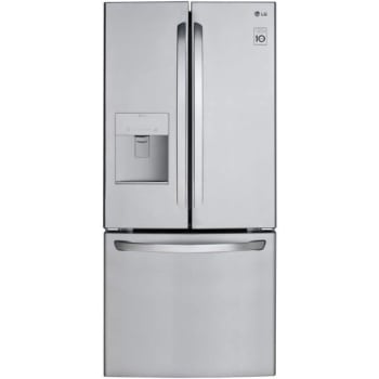 Image for LG 22-cu.ft. Capacity 3-Door French Door Refrigerator in Sta from HD Supply