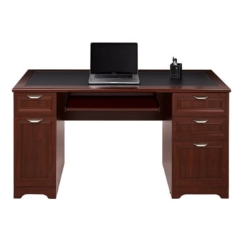Image for Realspace Magellan Classic Cherry Managers Desk from HD Supply