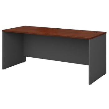 Image for Bush Business Furniture Series C Hansen Cherry/Graphite Gray Desk Shell from HD Supply
