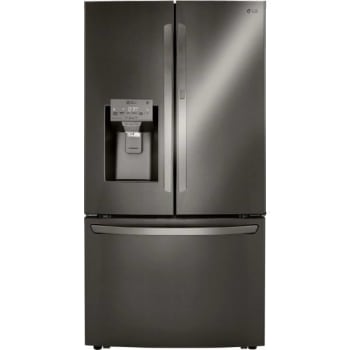 Image for LG 24-Cu. Ft. 3-Door French Door Refrigerator in Black Stain from HD Supply