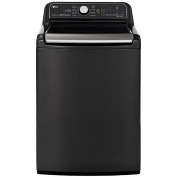 Image for Lg 5.5 Cu Ft Smart Wi-Fi Enabled Top Load Washer (Black Steel) from HD Supply