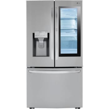 Image for Lg 24-Cu. Ft. Counter-Depth French Door Refrigerator In Stai from HD Supply
