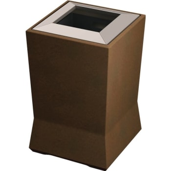 Image for Commercial Zone Products Modtec 20 Gallon Waste Container In Old Bronze from HD Supply