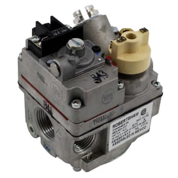 Image for Robertshaw 24 Volt Fast Opening Combination Gas Valve 1/2" x 3/4" from HD Supply