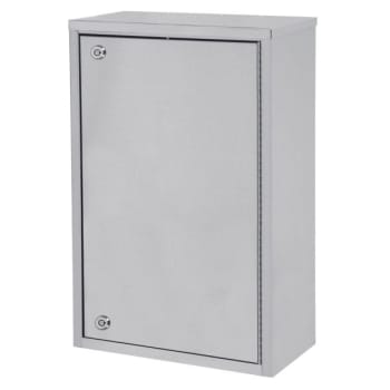 Image for Omnimed Stainless 8" Large Single Door Narcotic Cabinet With 4 Shelves from HD Supply