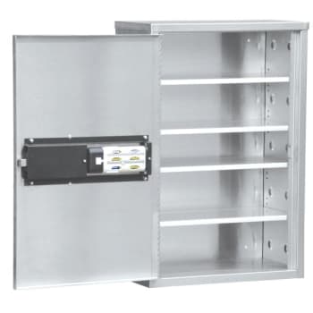 Image for Omnimed Stainless Narcotic Cabinet with Compx Audit Lock from HD Supply