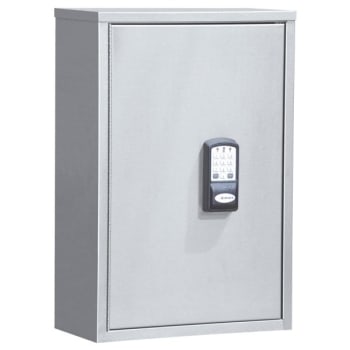 Omnimed Stainless Narcotic Cabinet with Audit Lock With HID iClass Reader