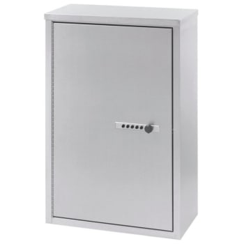 Image for Omnimed Stainless 8" Large Double Door Narcotic Cabinet With Combo Lock from HD Supply