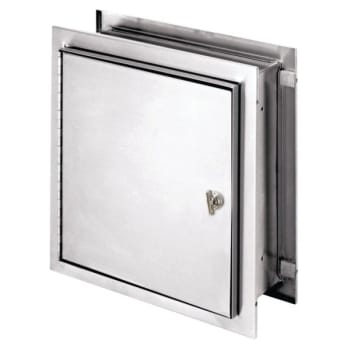 Image for Omnimed Stainless Pass-through Cabinet With Thumb Latch With Adjustable Flange from HD Supply