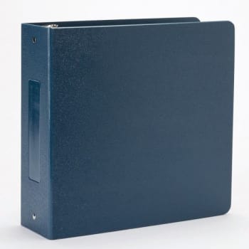 Image for Omnimed Blue 3" Side Open Poly Binder from HD Supply