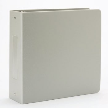 Image for Omnimed Grey 3" Side Open Poly Binder from HD Supply
