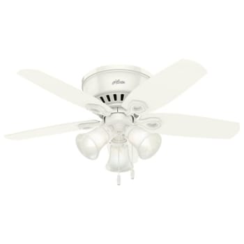 Image for Hunter Builder 42 In. 5-Blade Ceiling Fan W/ Light (White) from HD Supply