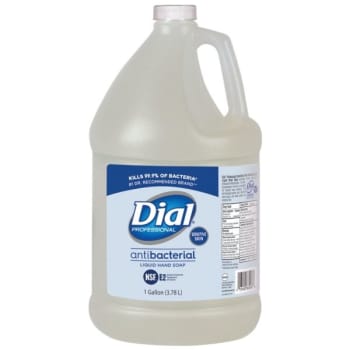 Image for Dial 1 Gallon Sensitive Skin Antimicrobial Liquid Hand Soap Refill from HD Supply