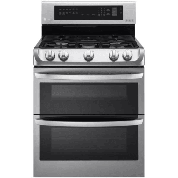 Lg 6.9 Cu. Ft. Freestanding Gas Double Oven- Stainless Steel
