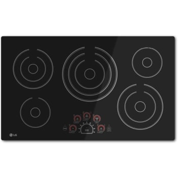 Image for Lg 36-In. Electric Radiant Cooktop With Smoothtouch Controls from HD Supply